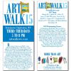 ArtWalk 15th Anniversary rack card